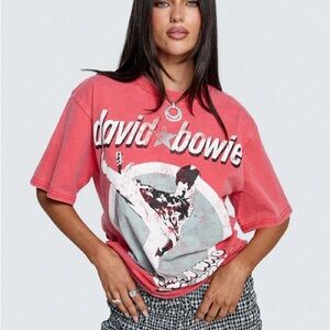 Princess Polly Red Graphic Tee